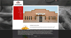 Desktop Screenshot of hormasaguilera.com